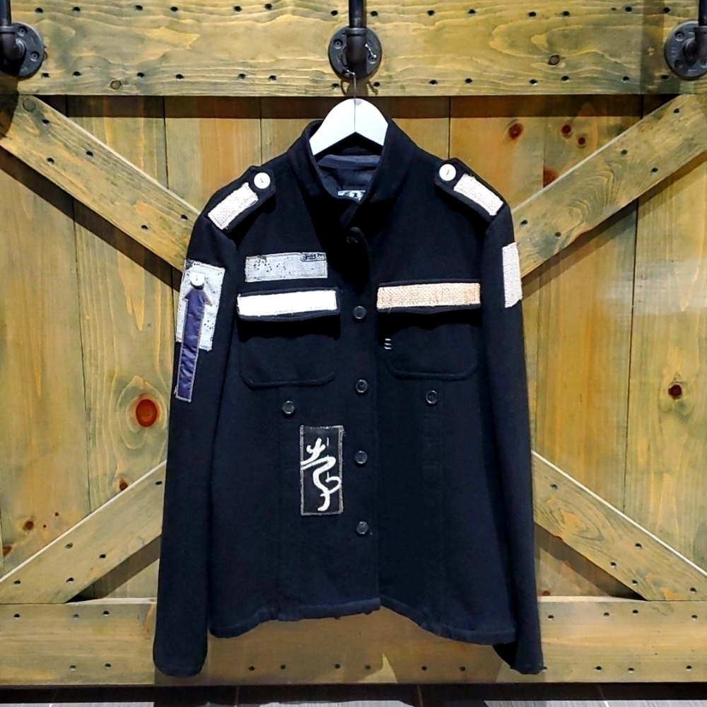 XRAY WOOL COAT JACKET BUTTON DOWN SIZE XL POCKETS